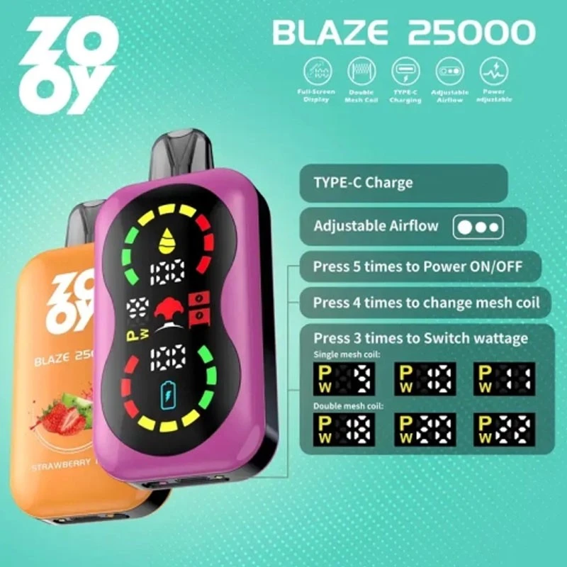 zooy blaze 25000 vape